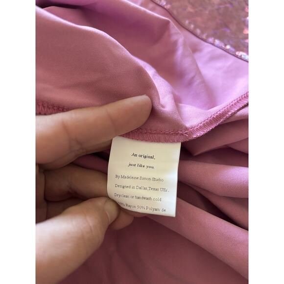 Women’s Madeleine Simon The Fixer Pink Dress Size XXL - Picture 4 of 4
